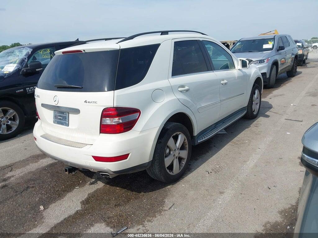 4JGBB8GB8BA736234 2011 MERCEDES-BENZ ML 350 photo no. 4