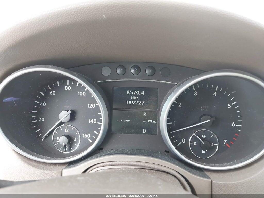 4JGBB8GB8BA736234 2011 MERCEDES-BENZ ML 350 photo no. 7