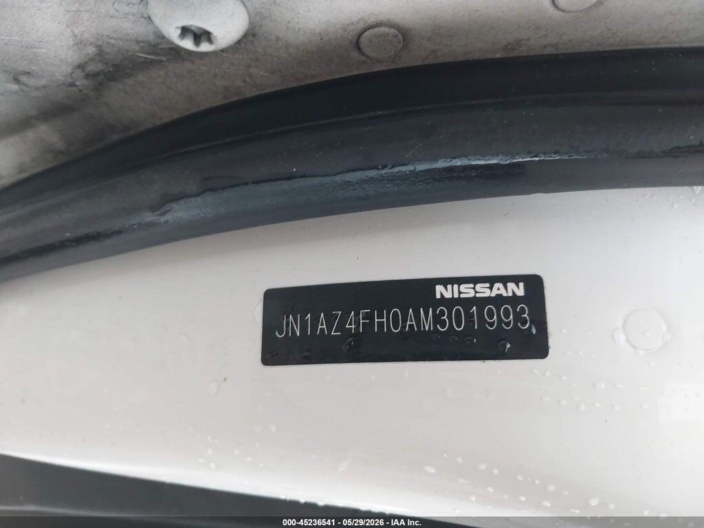 JN1AZ4FH0AM301993 2010 NISSAN 370Z photo no. 9