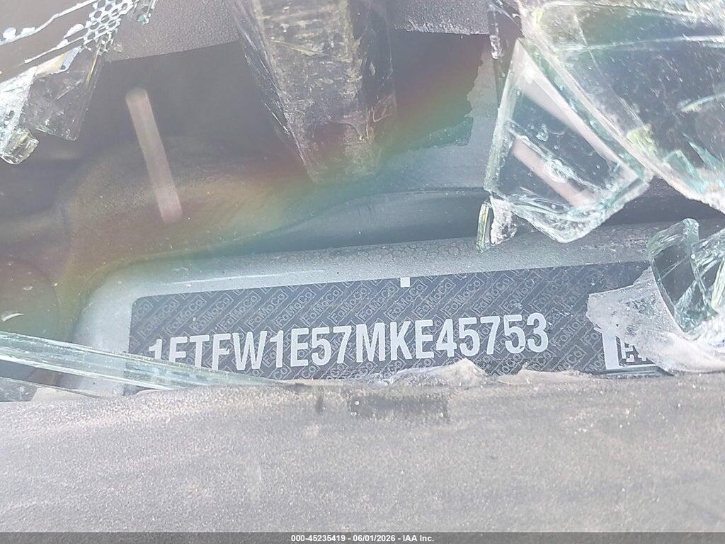 1FTFW1E57MKE45753 2021 FORD F-150 photo no. 9