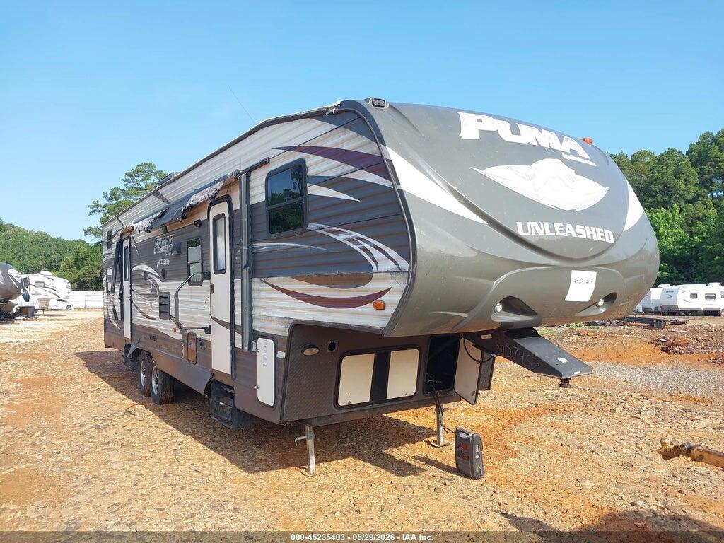 4X4FPTL21GP057453 2016 FOREST RIVER PUMA TOY HAULER 351T photo no. 1
