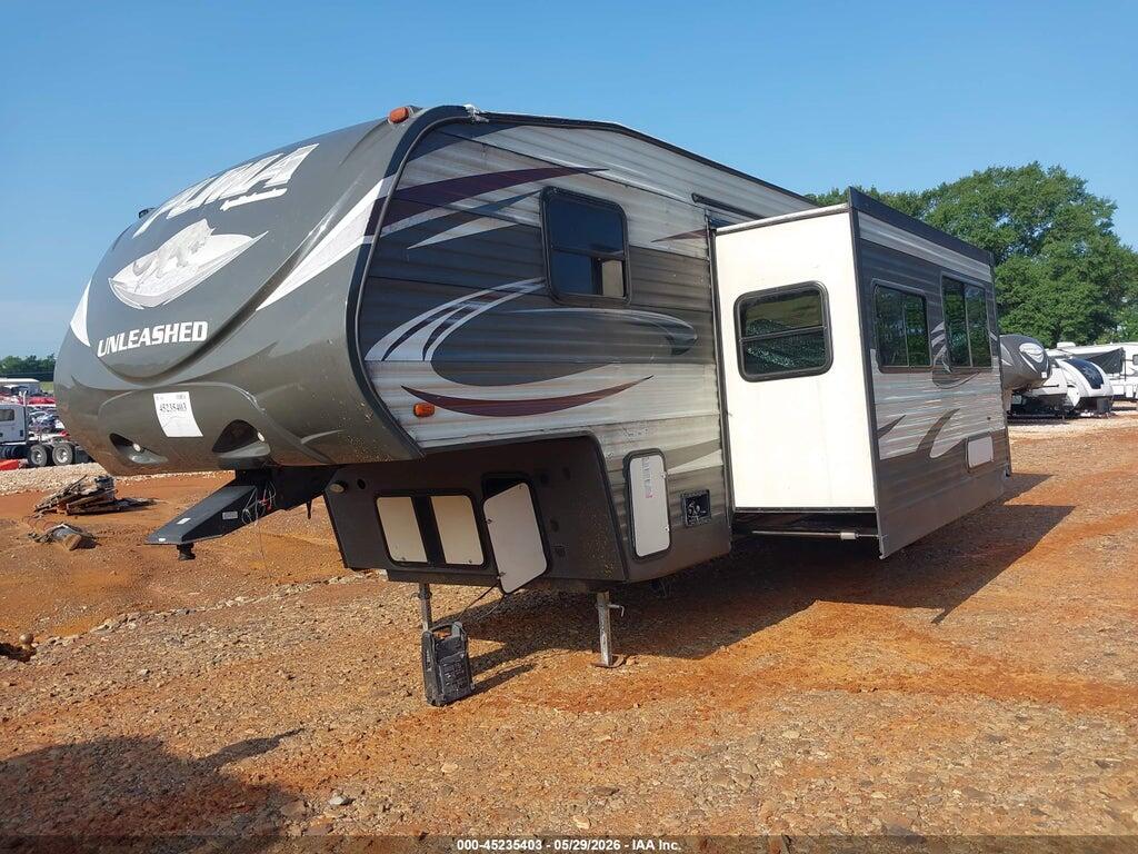 4X4FPTL21GP057453 2016 FOREST RIVER PUMA TOY HAULER 351T photo no. 2