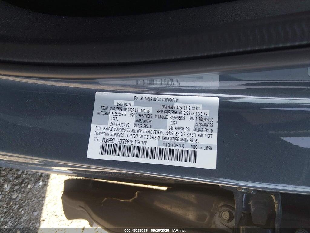 JM3KFBCL1R0503615 2024 MAZDA CX-5 photo no. 9