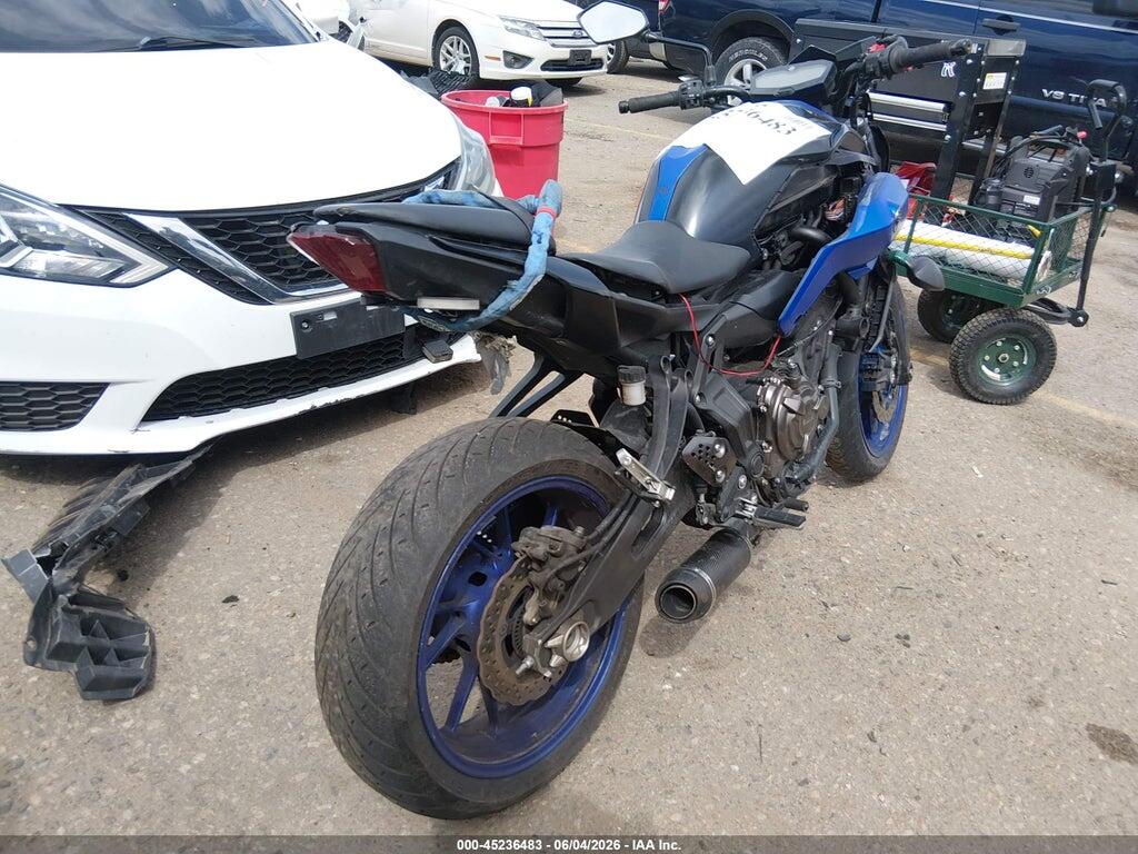 JYARM27E2LA007552 2020 YAMAHA MT07 photo no. 4