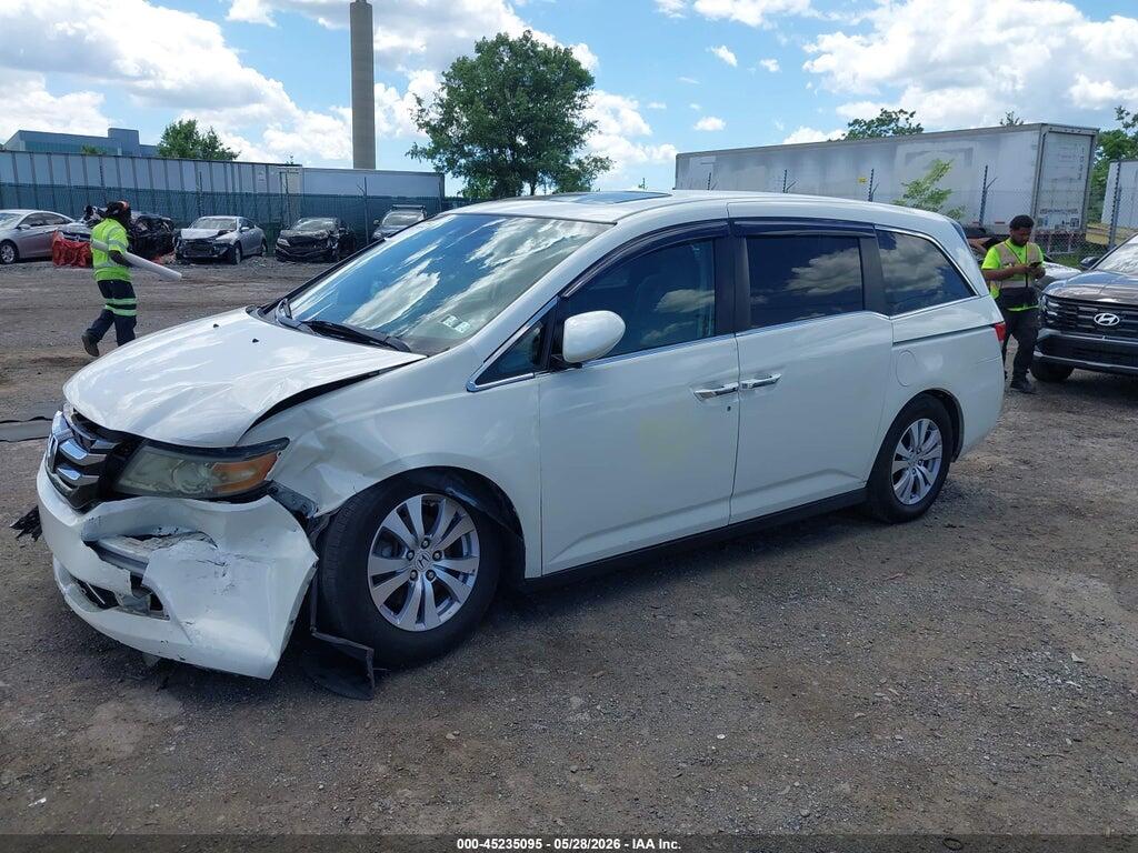 5FNRL5H64FB037650 2015 HONDA ODYSSEY photo no. 2