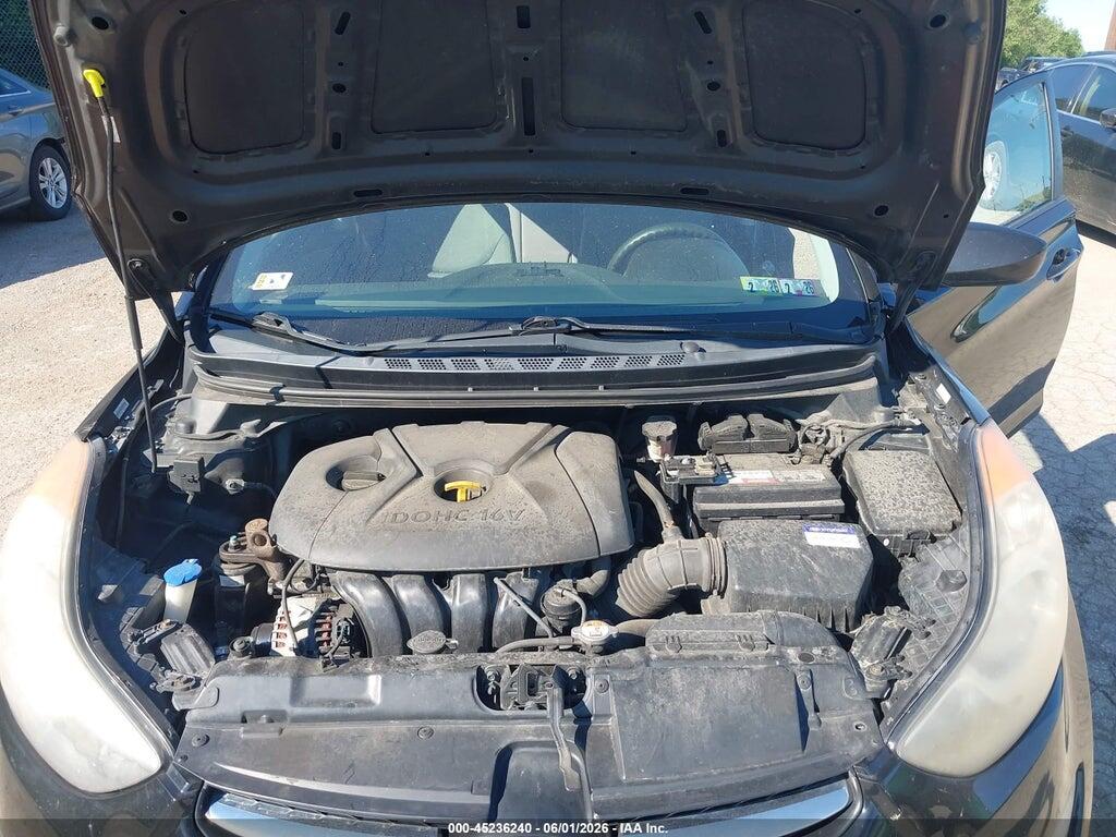 KMHDH4AE6CU277837 2012 HYUNDAI ELANTRA photo no. 10