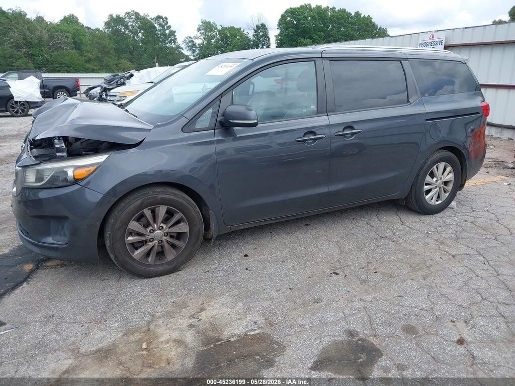 KNDMB5C10G6127402 2016 KIA SEDONA photo no. 2