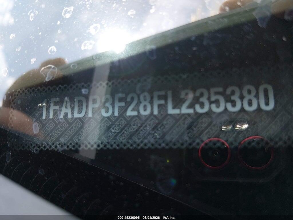 1FADP3F28FL235380 2015 FORD FOCUS photo no. 9