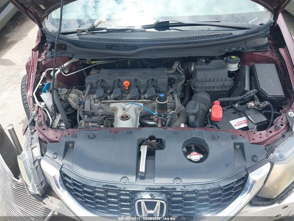 19XFB2F88DE085292 2013 HONDA CIVIC photo no. 10