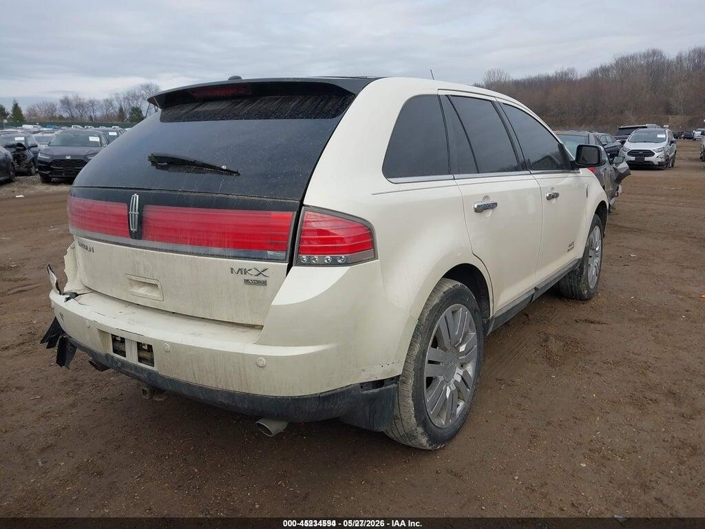 2LMDU88C38BJ21683 2008 LINCOLN MKX photo no. 4