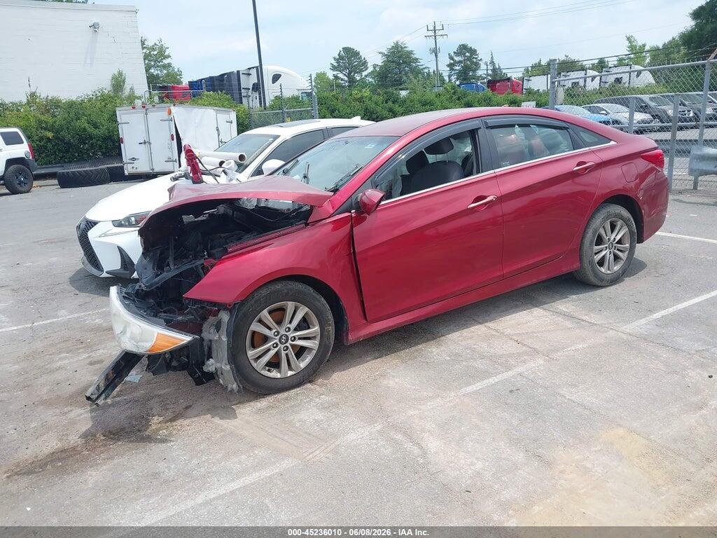 5NPEB4ACXEH855301 2014 HYUNDAI SONATA photo no. 2