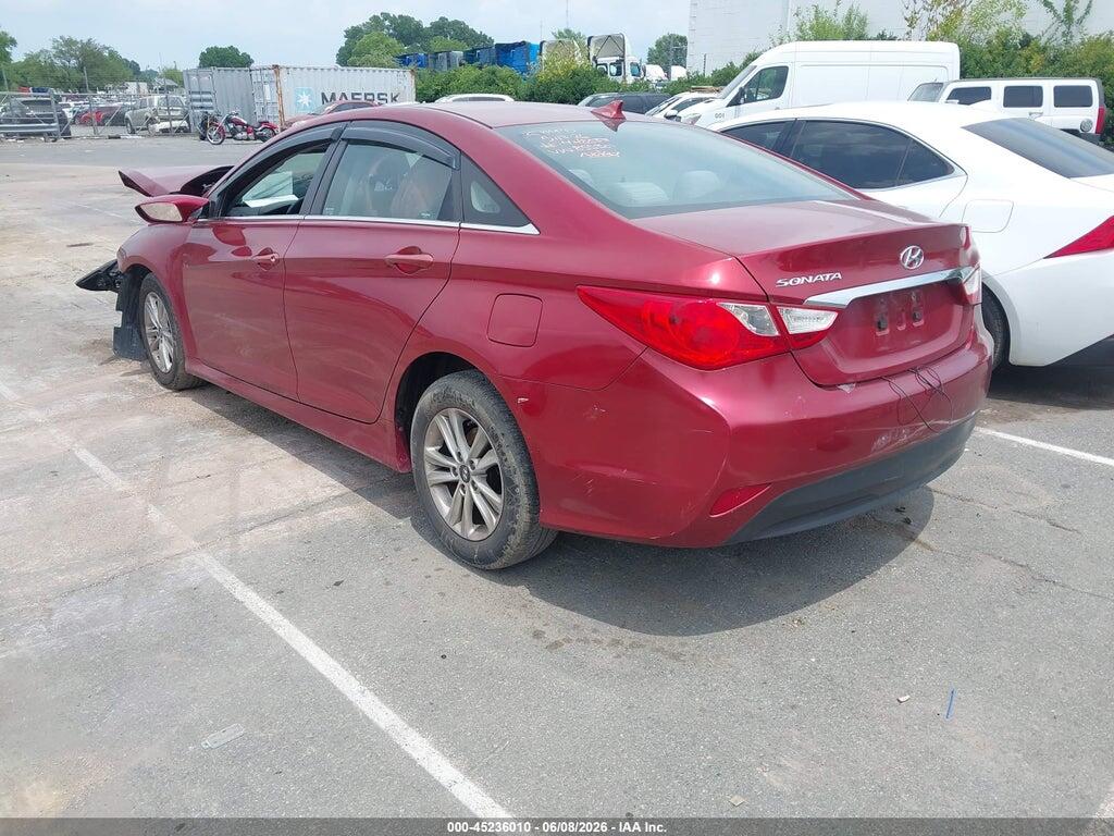 5NPEB4ACXEH855301 2014 HYUNDAI SONATA photo no. 3