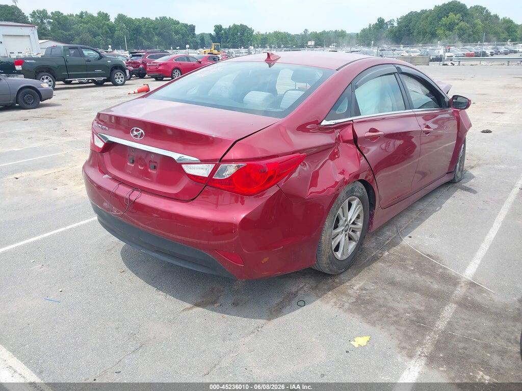 5NPEB4ACXEH855301 2014 HYUNDAI SONATA photo no. 4