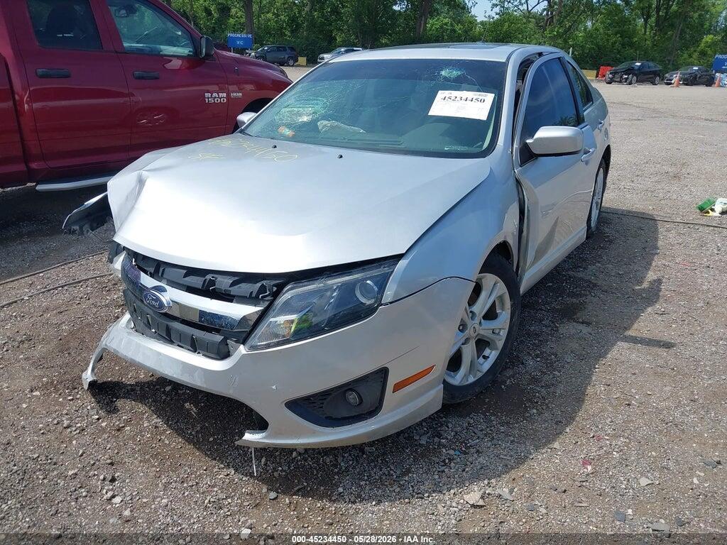 3FAHP0HA8CR142957 2012 FORD FUSION photo no. 2