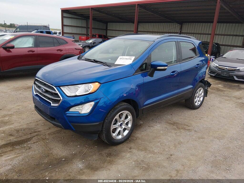 MAJ6S3GLXKC269166 2019 FORD ECOSPORT photo no. 2