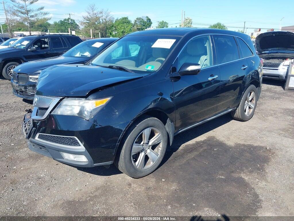 2HNYD2H60BH503113 2011 ACURA MDX photo no. 2