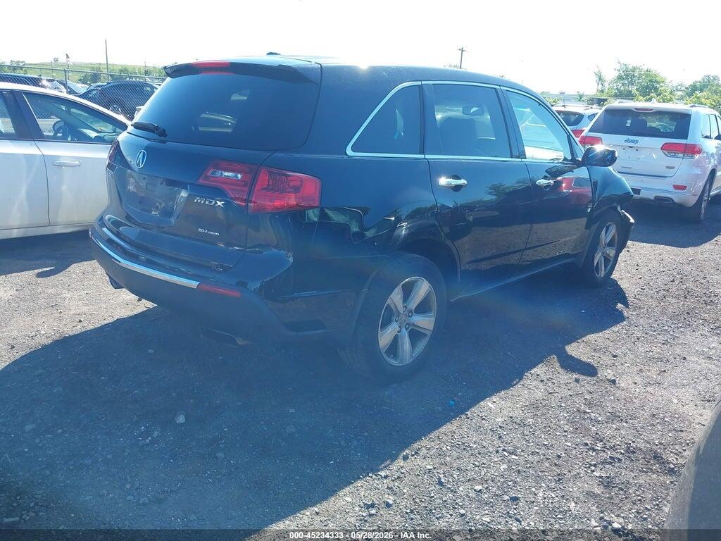 2HNYD2H60BH503113 2011 ACURA MDX photo no. 4
