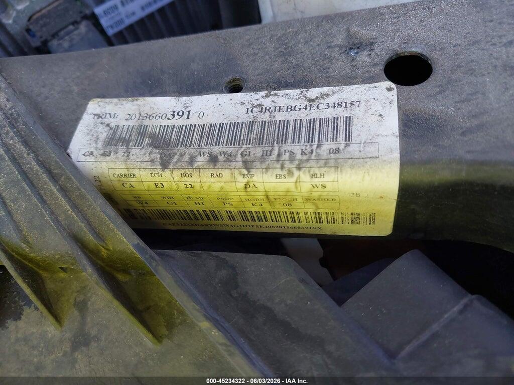 1C4RJEBG4EC348157 2014 JEEP GRAND CHEROKEE photo no. 9