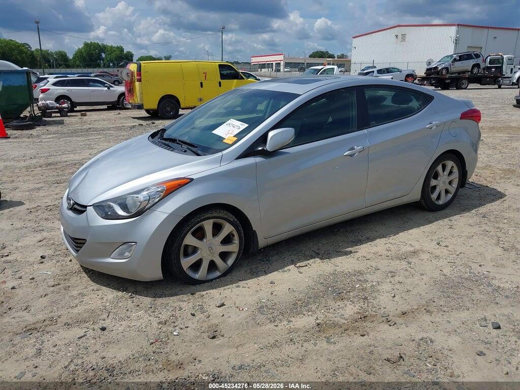 5NPDH4AE1DH312736 2013 HYUNDAI ELANTRA photo no. 2