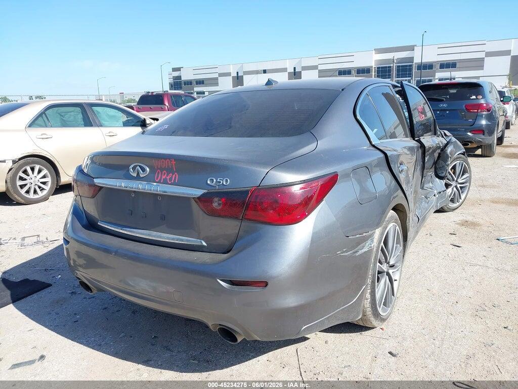 JN1BV7AP7EM689391 2014 INFINITI Q50 photo no. 4