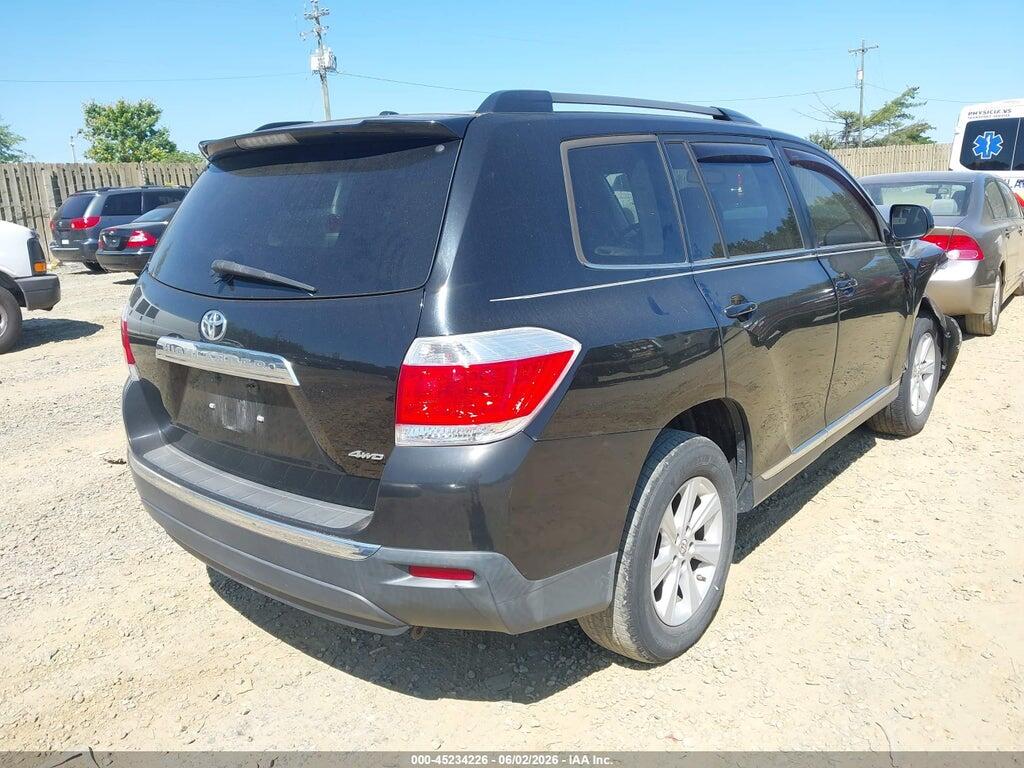5TDBK3EHXDS226729 2013 TOYOTA HIGHLANDER photo no. 4