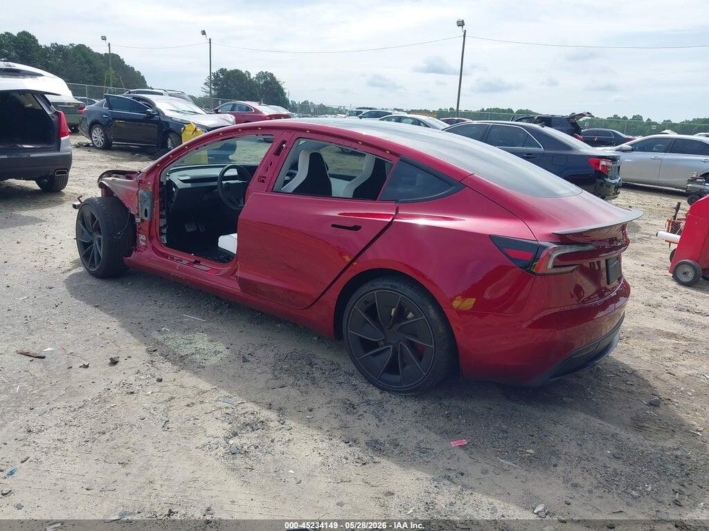 5YJ3E1ET8RF826035 2024 TESLA MODEL 3 photo no. 3