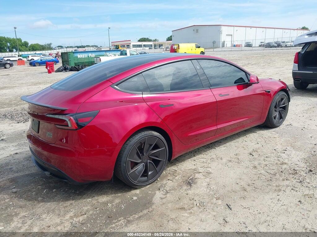5YJ3E1ET8RF826035 2024 TESLA MODEL 3 photo no. 4
