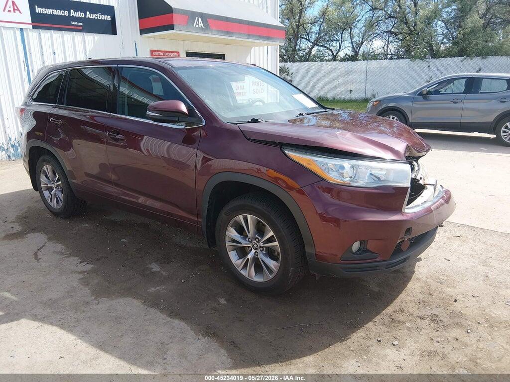 5TDBKRFH0GS270728 2016 TOYOTA HIGHLANDER photo no. 1
