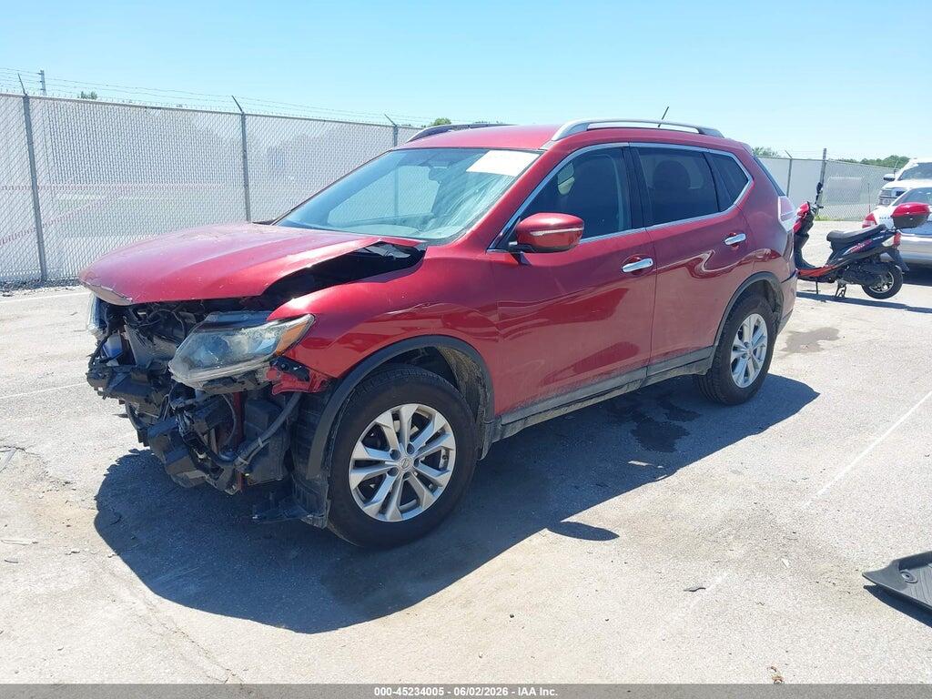 5N1AT2MVXFC770495 2015 NISSAN ROGUE photo no. 2