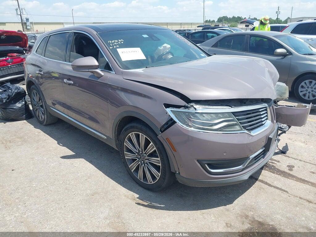 2LMPJ7JP5GBL44688 2016 LINCOLN MKX photo no. 1