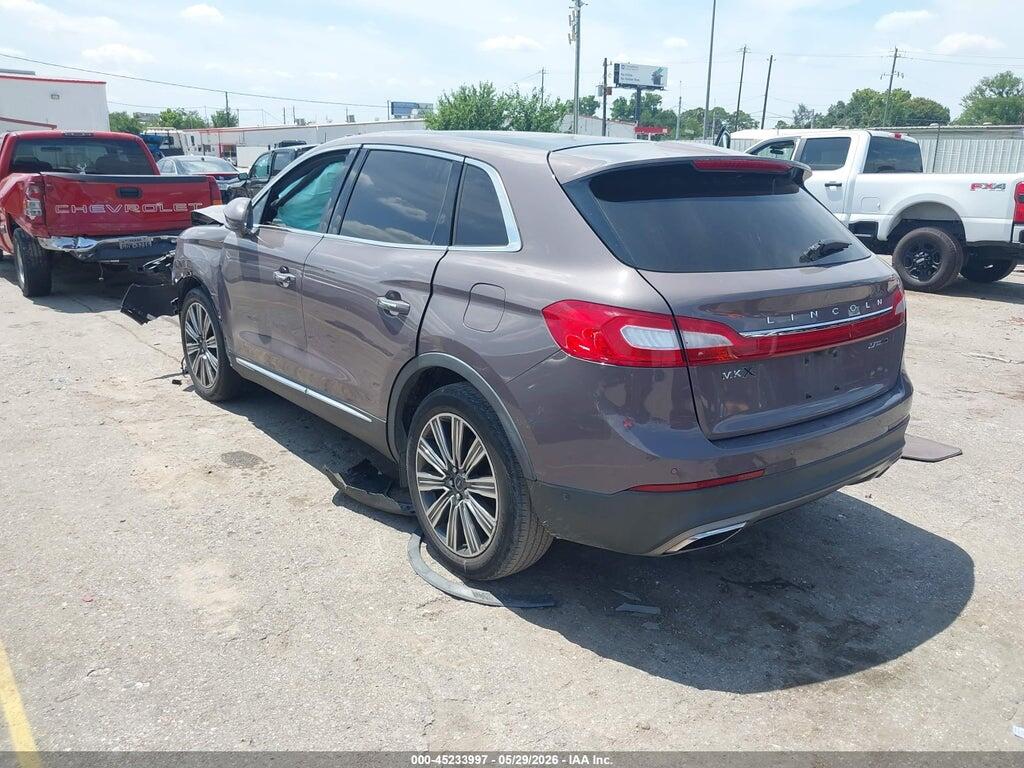 2LMPJ7JP5GBL44688 2016 LINCOLN MKX photo no. 3
