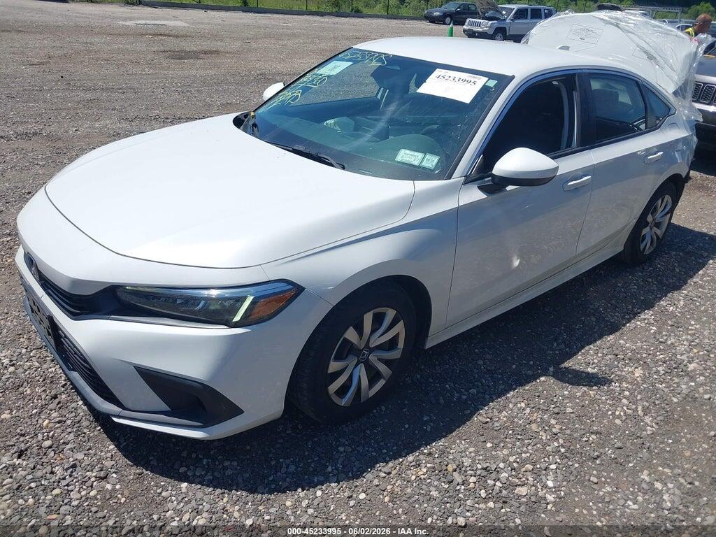 2HGFE2F25NH520179 2022 HONDA CIVIC photo no. 2