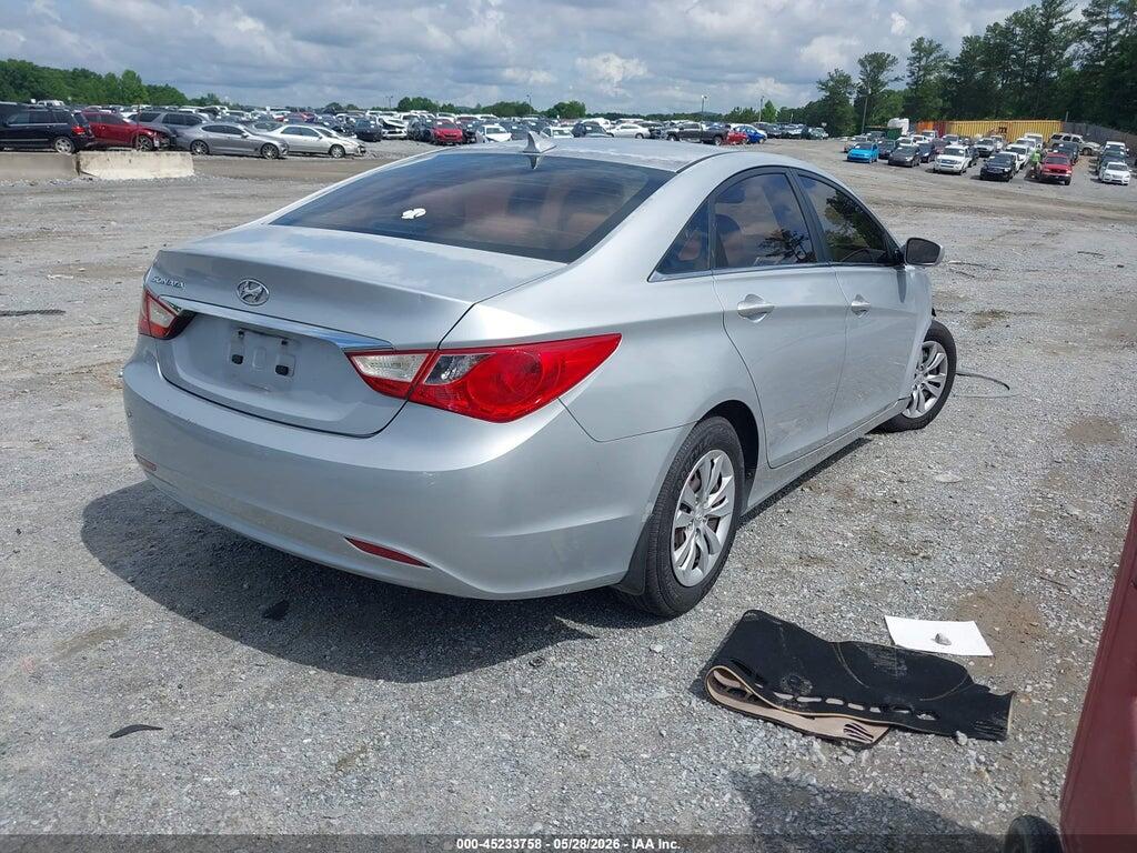 5NPEB4AC9BH100314 2011 HYUNDAI SONATA photo no. 4