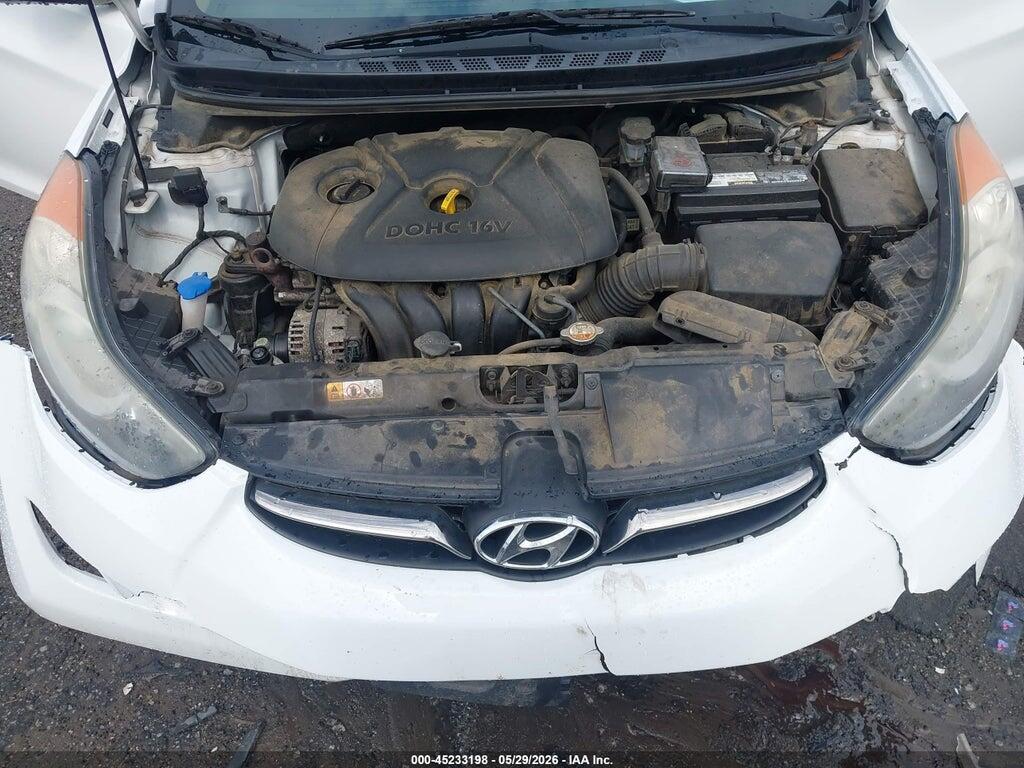 5NPDH4AE2DH308176 2013 HYUNDAI ELANTRA photo no. 10