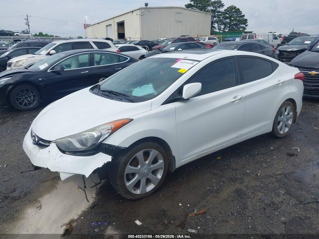 5NPDH4AE2DH308176 2013 HYUNDAI ELANTRA photo no. 2