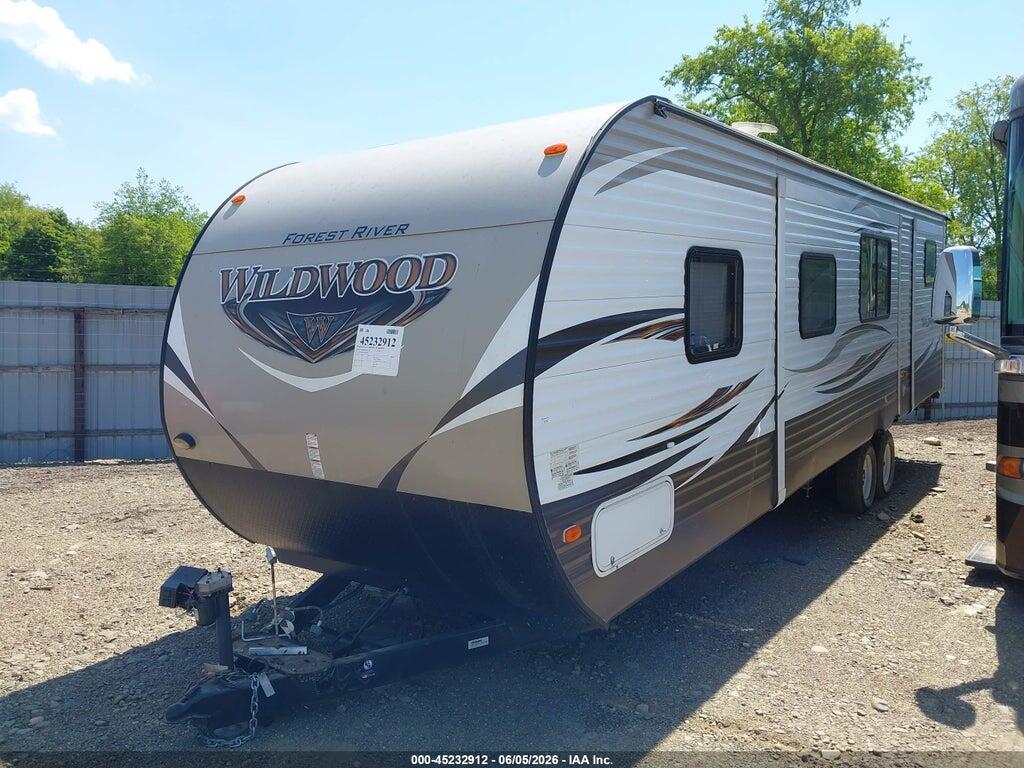 4X4PWDD25JA263055 2018 FOREST RIVER WILDWOOD photo no. 2