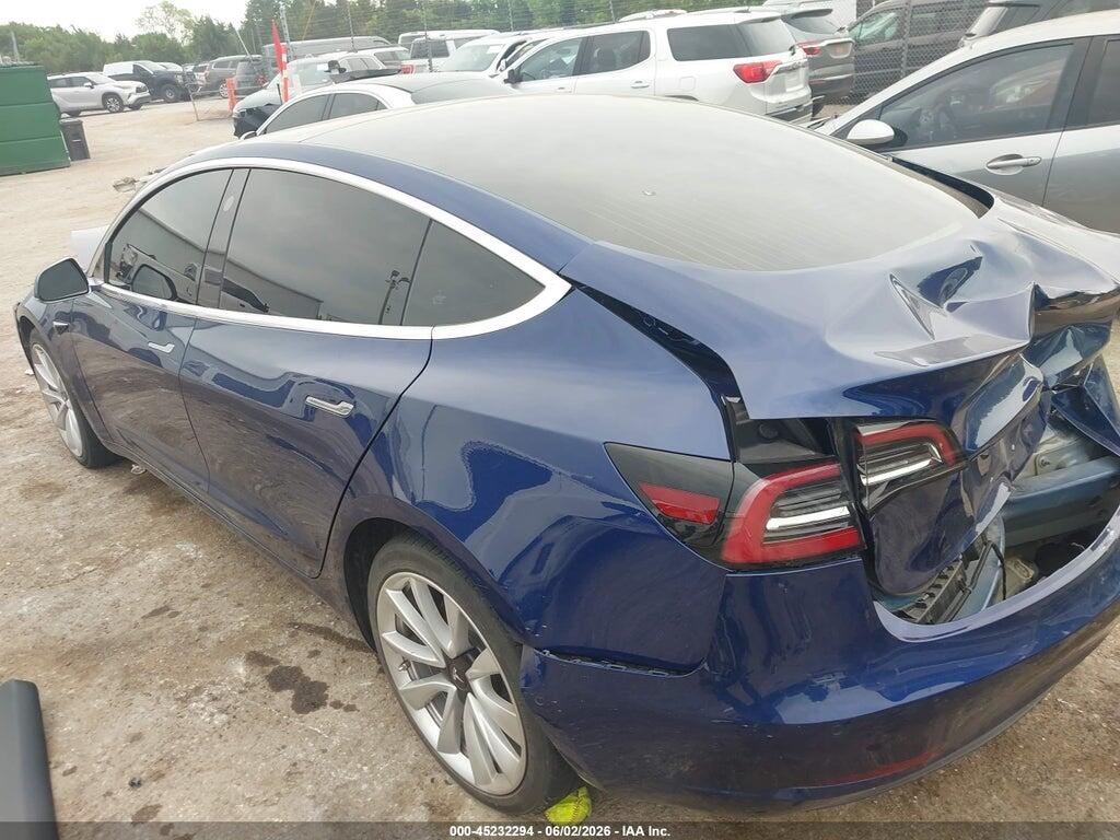 5YJ3E1EA1JF164463 2018 TESLA MODEL 3 photo no. 3