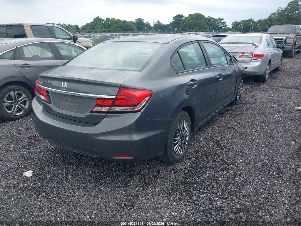 19XFB2F54DE265729 2013 HONDA CIVIC photo no. 4