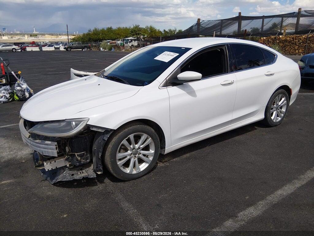 1C3CCCAB1GN136287 2016 CHRYSLER 200 photo no. 2
