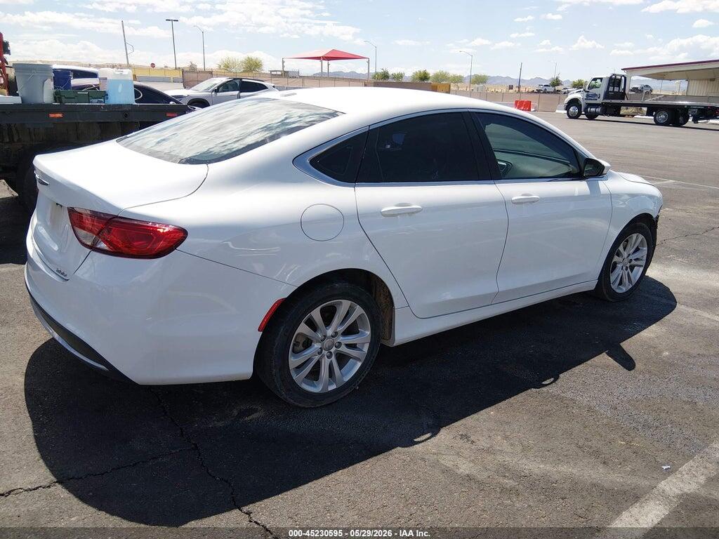 1C3CCCAB1GN136287 2016 CHRYSLER 200 photo no. 4