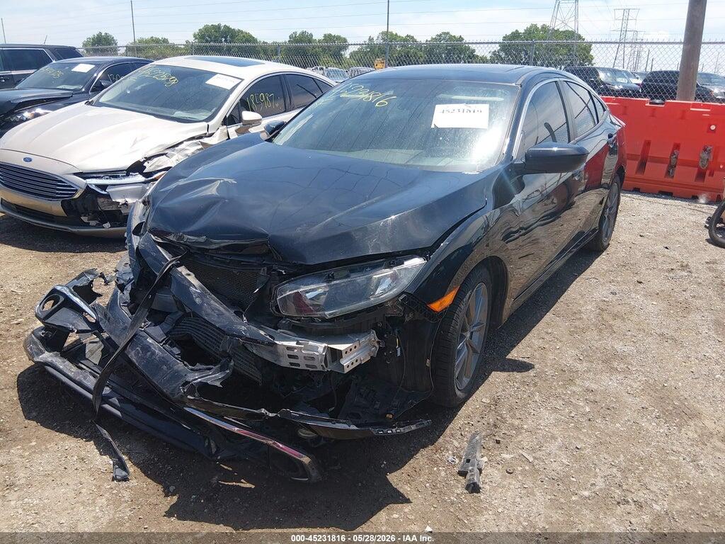 19XFC1F31KE017876 2019 HONDA CIVIC photo no. 2