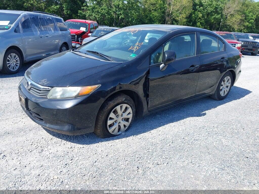 19XFB2F5XCE379135 2012 HONDA CIVIC photo no. 2