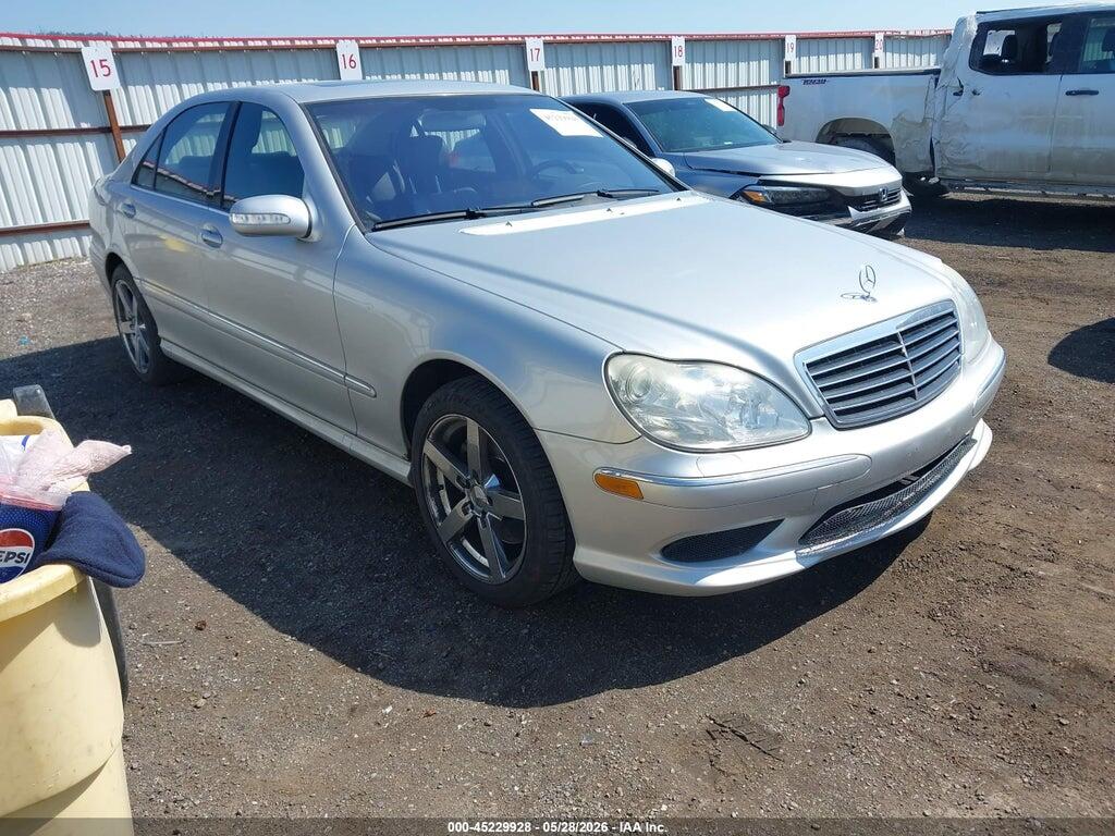 WDBNG84J93A372596 2003 MERCEDES-BENZ S 500 photo no. 1