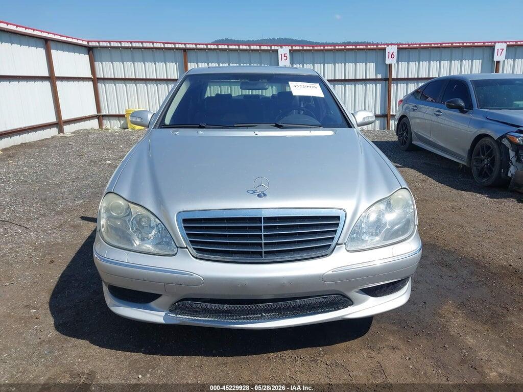 WDBNG84J93A372596 2003 MERCEDES-BENZ S 500 photo no. 12