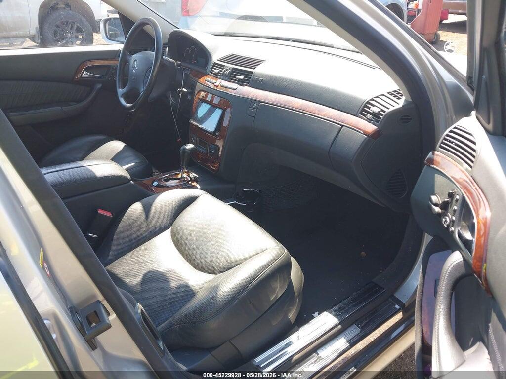 WDBNG84J93A372596 2003 MERCEDES-BENZ S 500 photo no. 5
