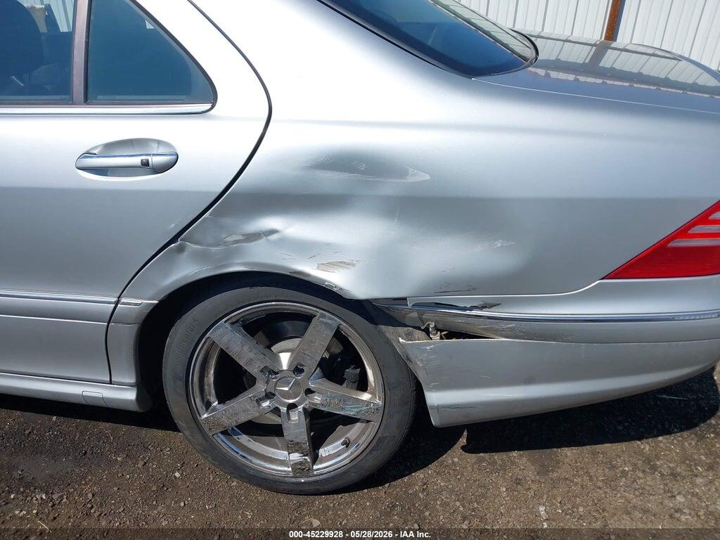 WDBNG84J93A372596 2003 MERCEDES-BENZ S 500 photo no. 6