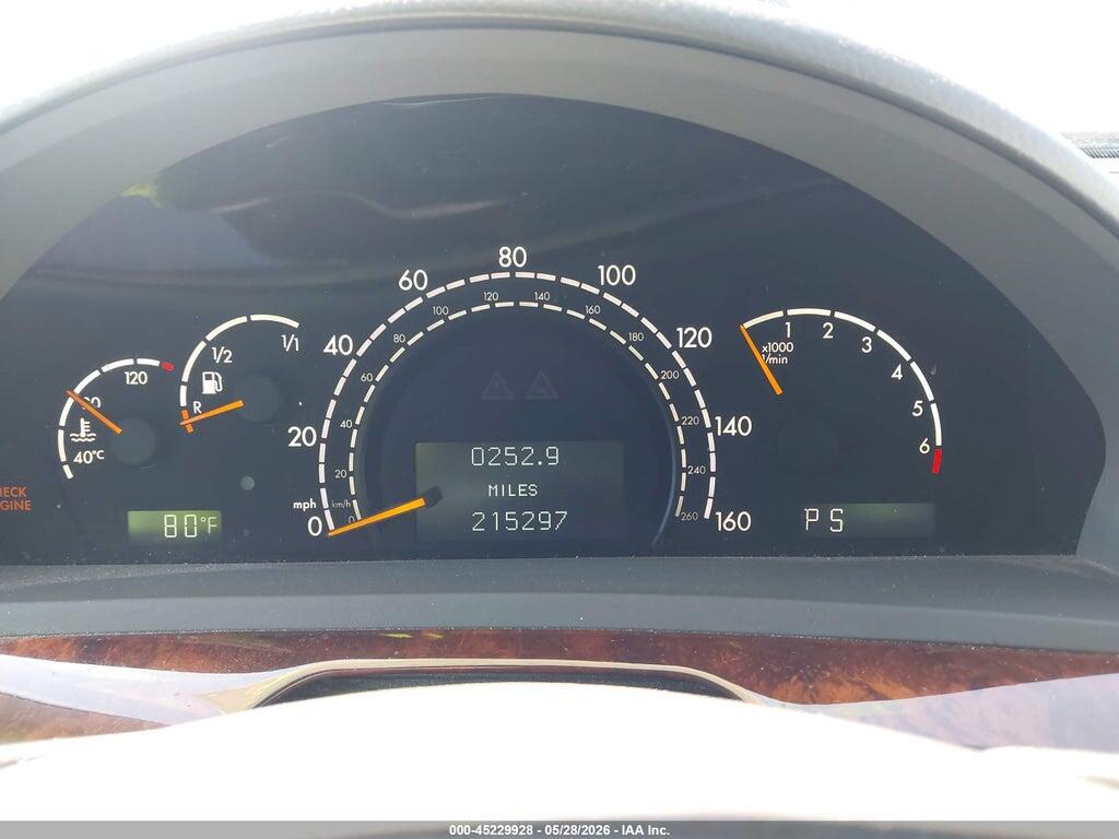 WDBNG84J93A372596 2003 MERCEDES-BENZ S 500 photo no. 7