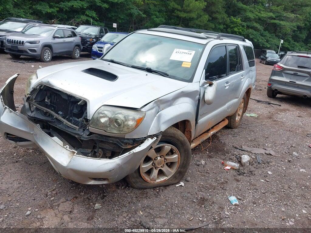 JTEZT14R878011462 2007 TOYOTA 4RUNNER photo no. 2