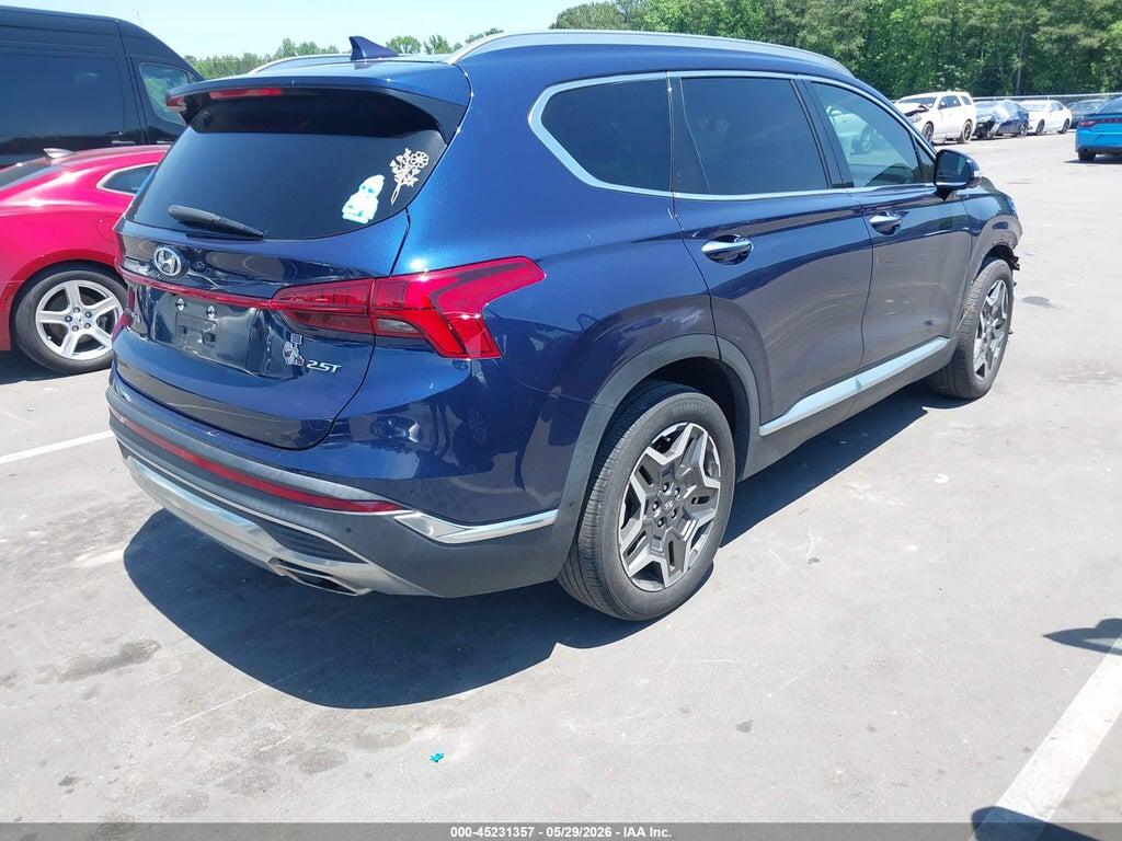 5NMS44AL1MH332063 2021 HYUNDAI SANTA FE photo no. 4