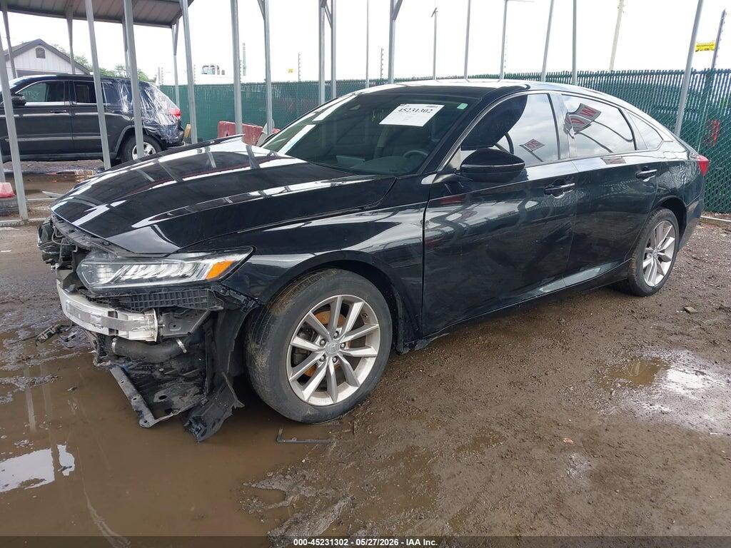 1HGCV1F14MA006406 2021 HONDA ACCORD photo no. 2